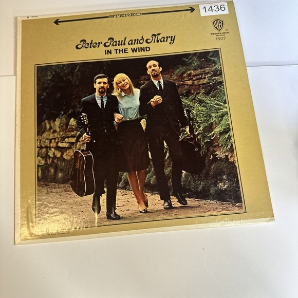 Other - PETER PAUL & MARY "IN THE WIND" LP VINYL 1507